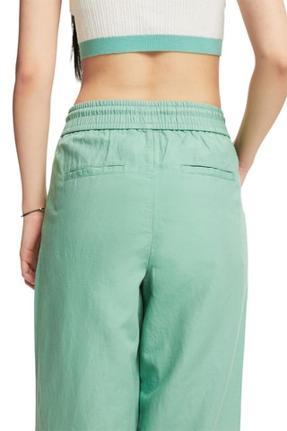 Pantalon en lin - Vert
