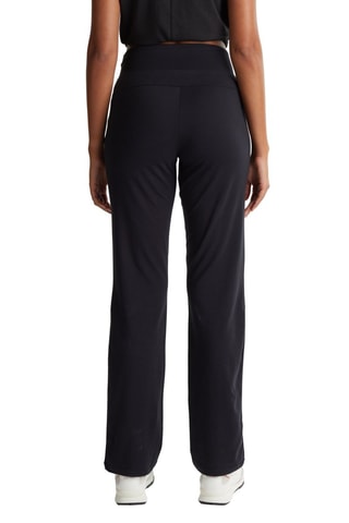 Pantalon wide legs taille haute Noir