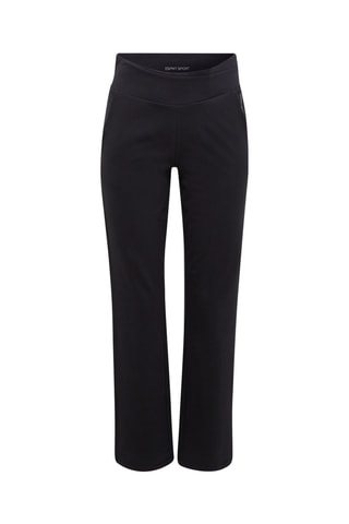 Pantalon wide legs taille haute Noir