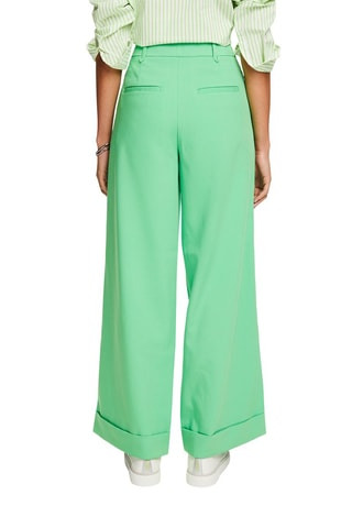 Pantalon taille haute - Vert citron