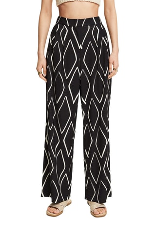 Pantalon taille haute - Noir