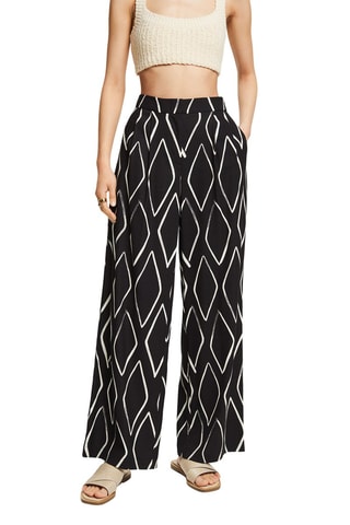Pantalon taille haute - Noir