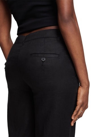Pantalon en lin - Noir