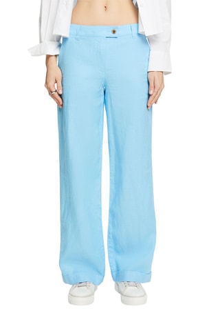 Pantalon en lin - Turquoise