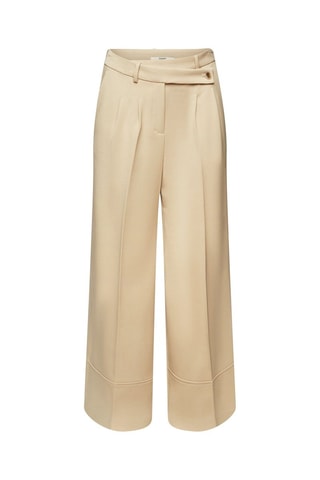 Pantalon taille haute Beige