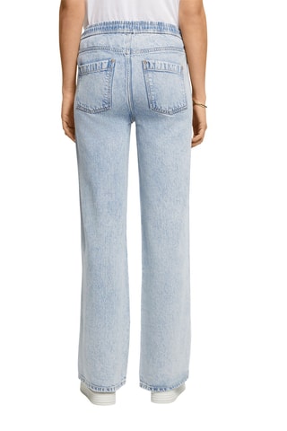 Jean taille haute - Bleu