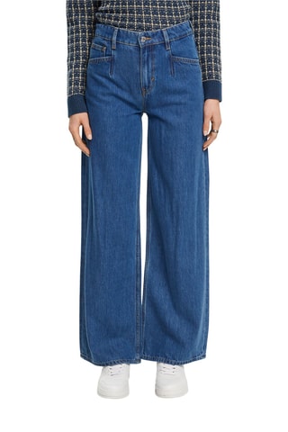 Jean taille haute - Bleu