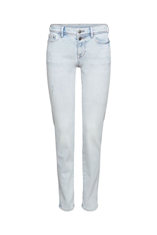 Calças de ganga slim Azul-celeste