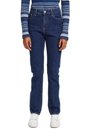 Jean taille haute - Bleu foncé
