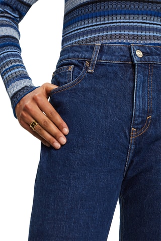 Jean taille haute - Bleu foncé