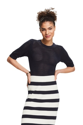 Top - Bleu marine