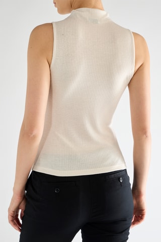 Top en maille - Ecru