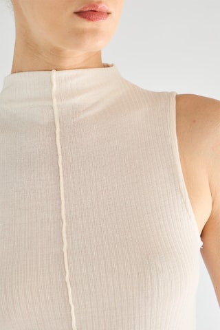 Top en maille - Ecru