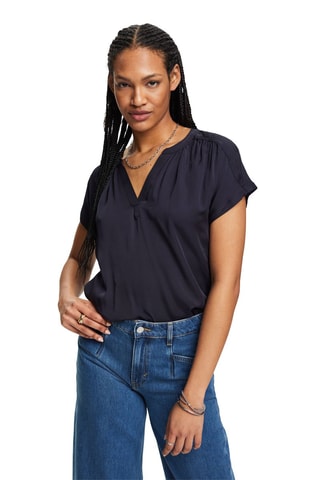 Top - Bleu marine