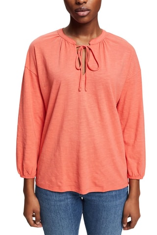 Top en coton biologique Orange