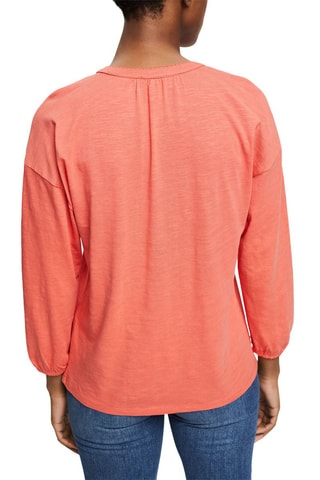 Top en coton biologique Orange