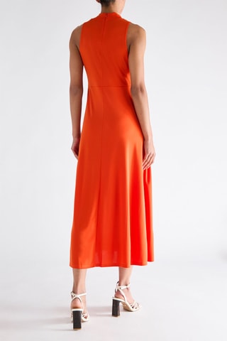 Vestido midi - Laranja