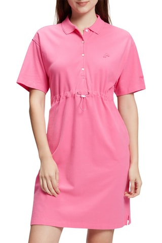 Vestido direito - Rosa
