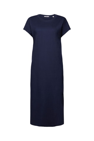 Robe midi - Bleu marine