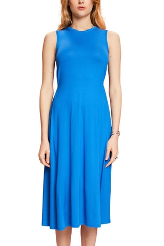 Vestido estilo patinadora - Azul-eléctrico