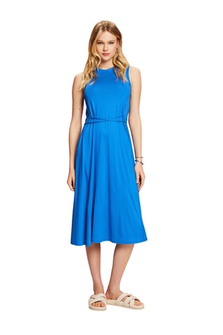 Vestido estilo patinadora - Azul-eléctrico