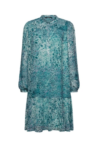 Robe taille basse - Turquoise