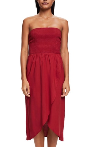 Vestido caicai de praia - Vermelho