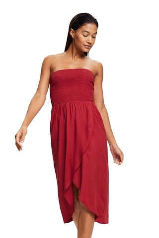 Vestido caicai de praia - Vermelho