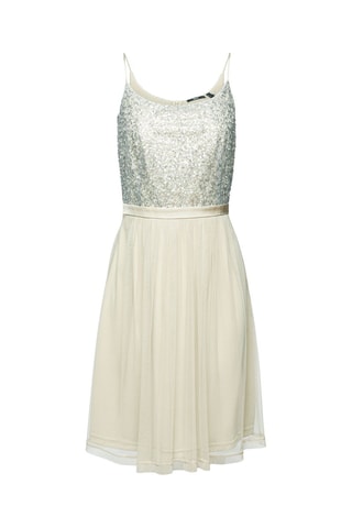 Vestido estilo patinadora - Verde-água