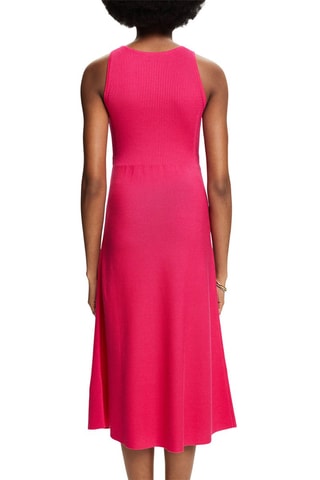 Vestido midi - Fúcsia