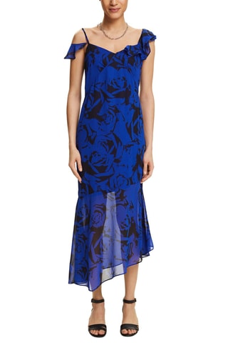 Vestido midi - Azul