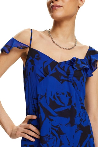 Vestido midi - Azul