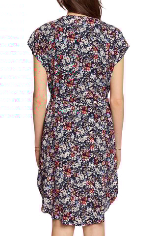 Vestido direito - Azul-marinho