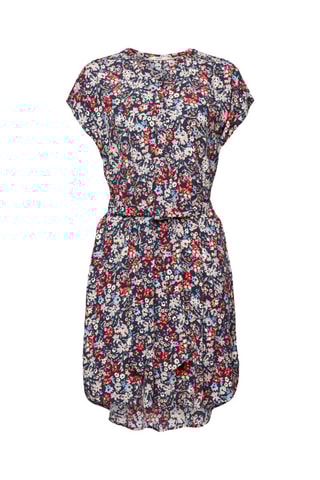 Vestido direito - Azul-marinho