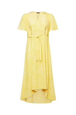 Vestido assimétrico - Amarelo