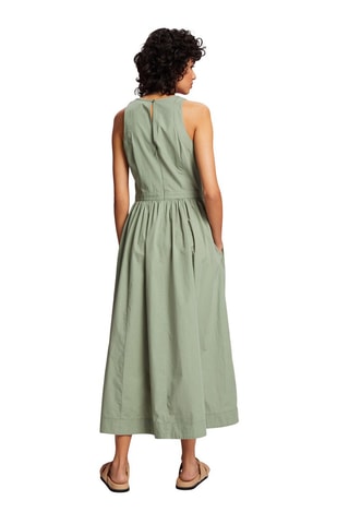 Vestido comprido - Caqui