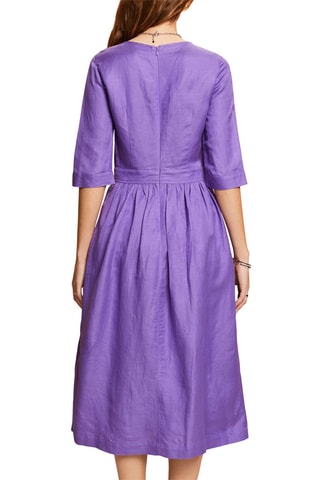 Vestido midi em linho - Violeta