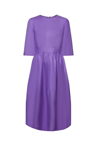 Vestido midi em linho - Violeta