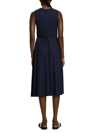 Vestido estilo patinadora - Azul-marinho