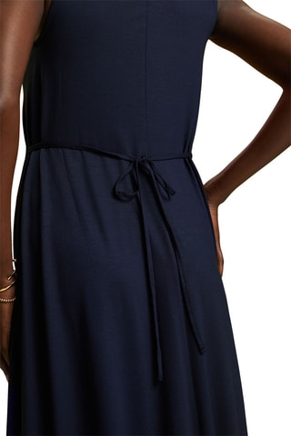 Vestido estilo patinadora - Azul-marinho