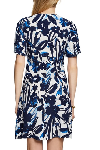 Robe droite - Bleu foncé