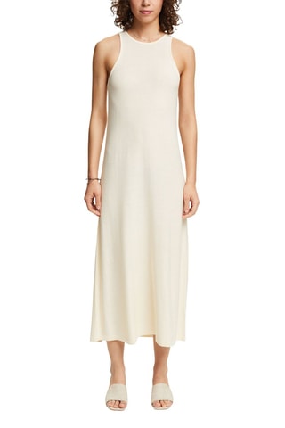 Vestido midi - Bege