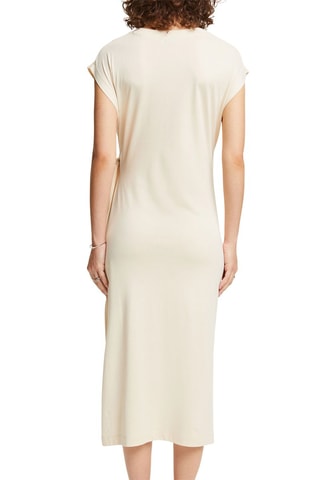 Vestido direito - Bege