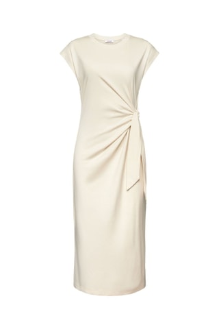 Vestido direito - Bege