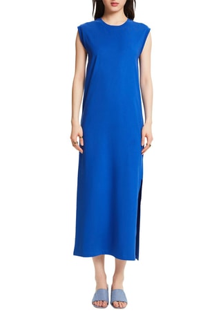 Vestido comprido - Azul-real