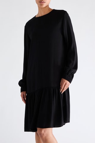 Vestido direito - Preto