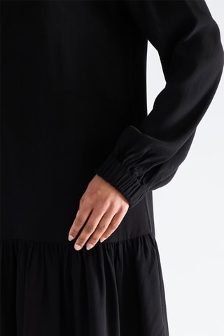 Vestido direito - Preto
