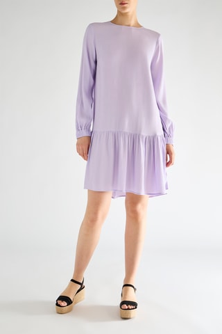 Vestido cintura descida - Malva