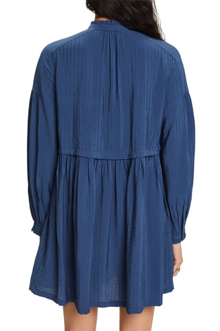 Vestido-camisa - Azul-marinho