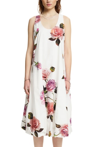Vestido trapézio - Branco